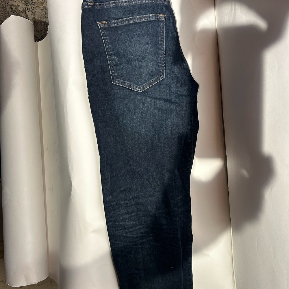 Express Blue Slim Jeans Extreme Stretch. Worn like 3 times.